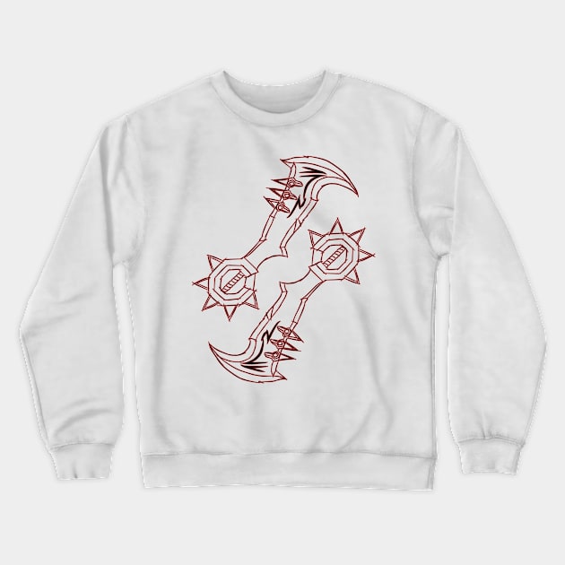 Draven Blade Crewneck Sweatshirt by DeLyss-Iouz